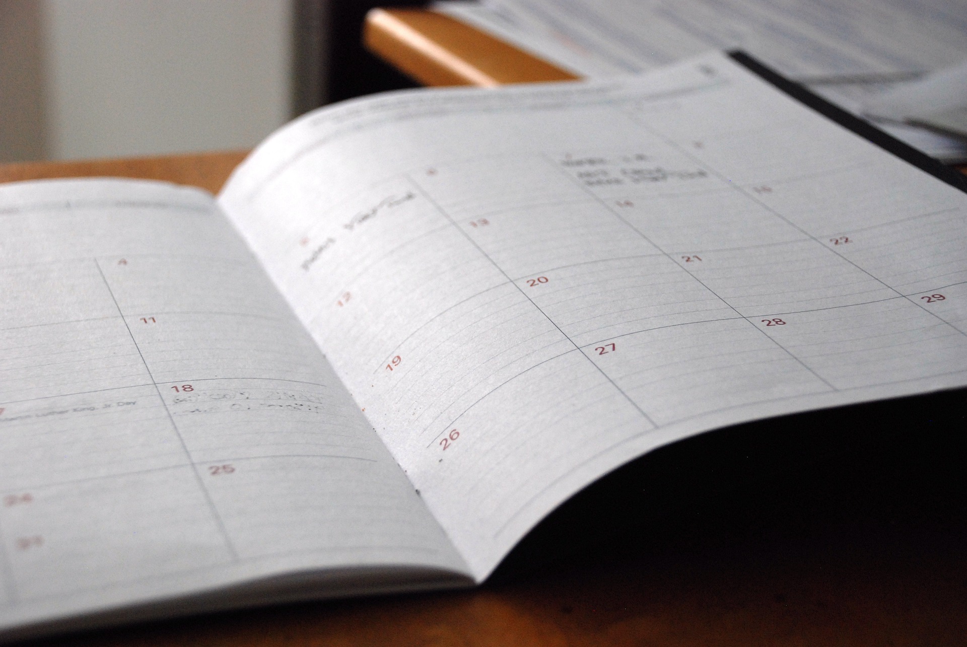 meal planning calendar