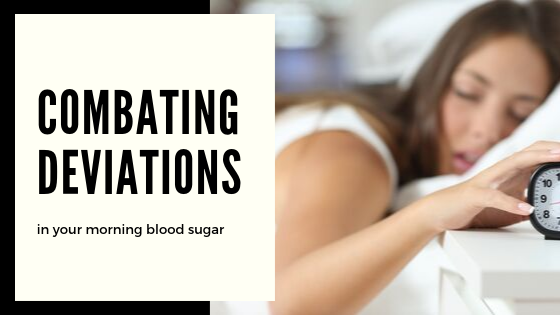 woman waking up; combating deviations in your morning blood sugar