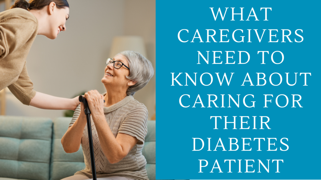 Caregivers serve a crucial role in the successful treatment of diabetes. 